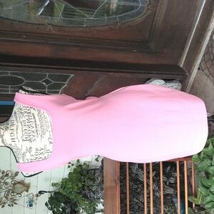Women's NWT Barbie pink bodycon dress size large by Stella Dallas.